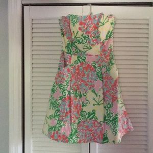 Lilly Pulitzer Strapless Dress